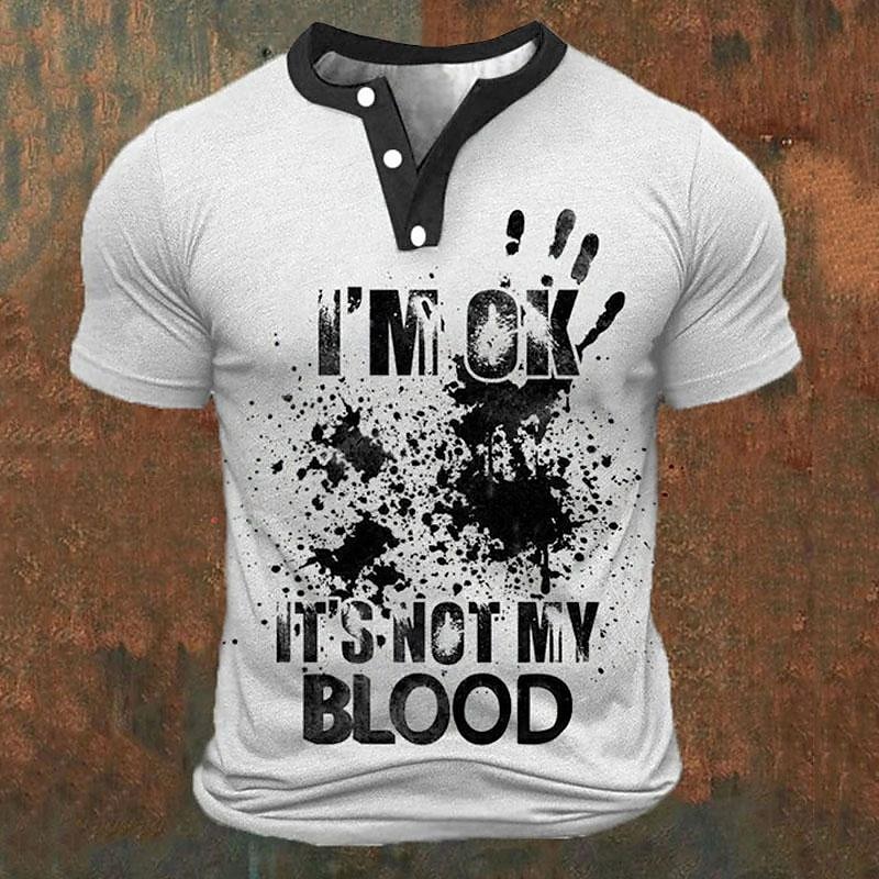 Funny 3D Letter Print Men's He - Men'S Fashion Clothing recensie en prijs
