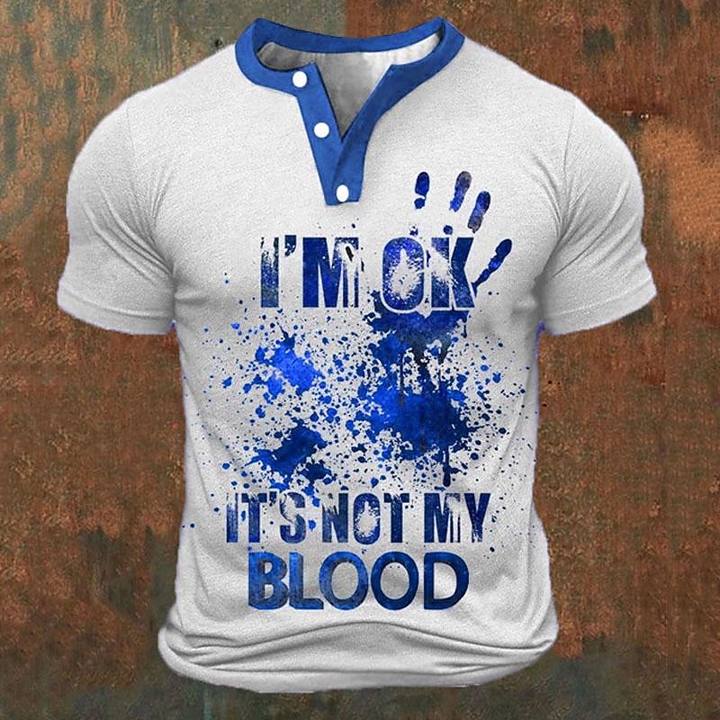 Funny 3D Letter Print Men's He - Men'S Fashion Clothing recensie en prijs