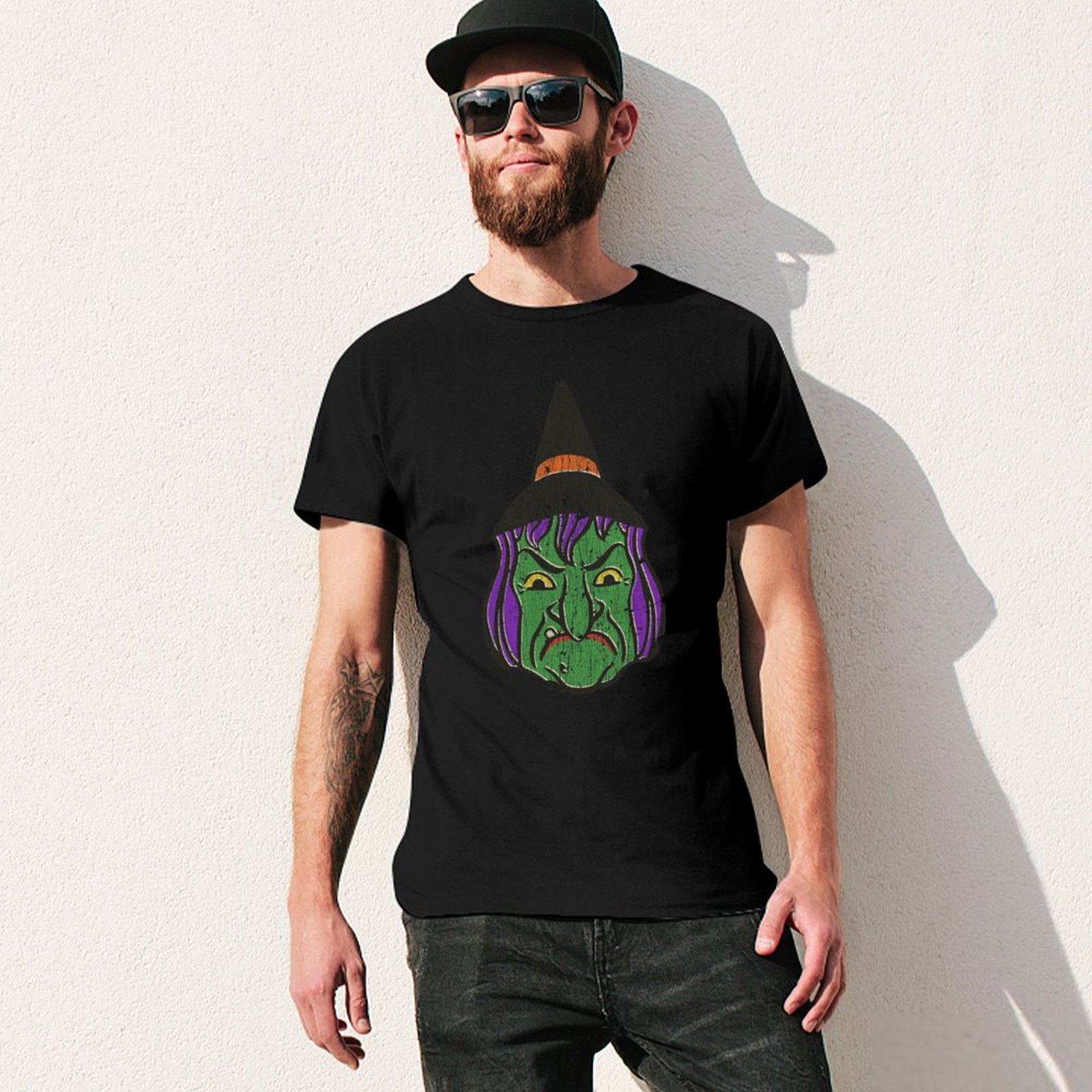 1950s Halloween Witch T-Shirt  - 1950S Fashion Men'S recensie en prijs