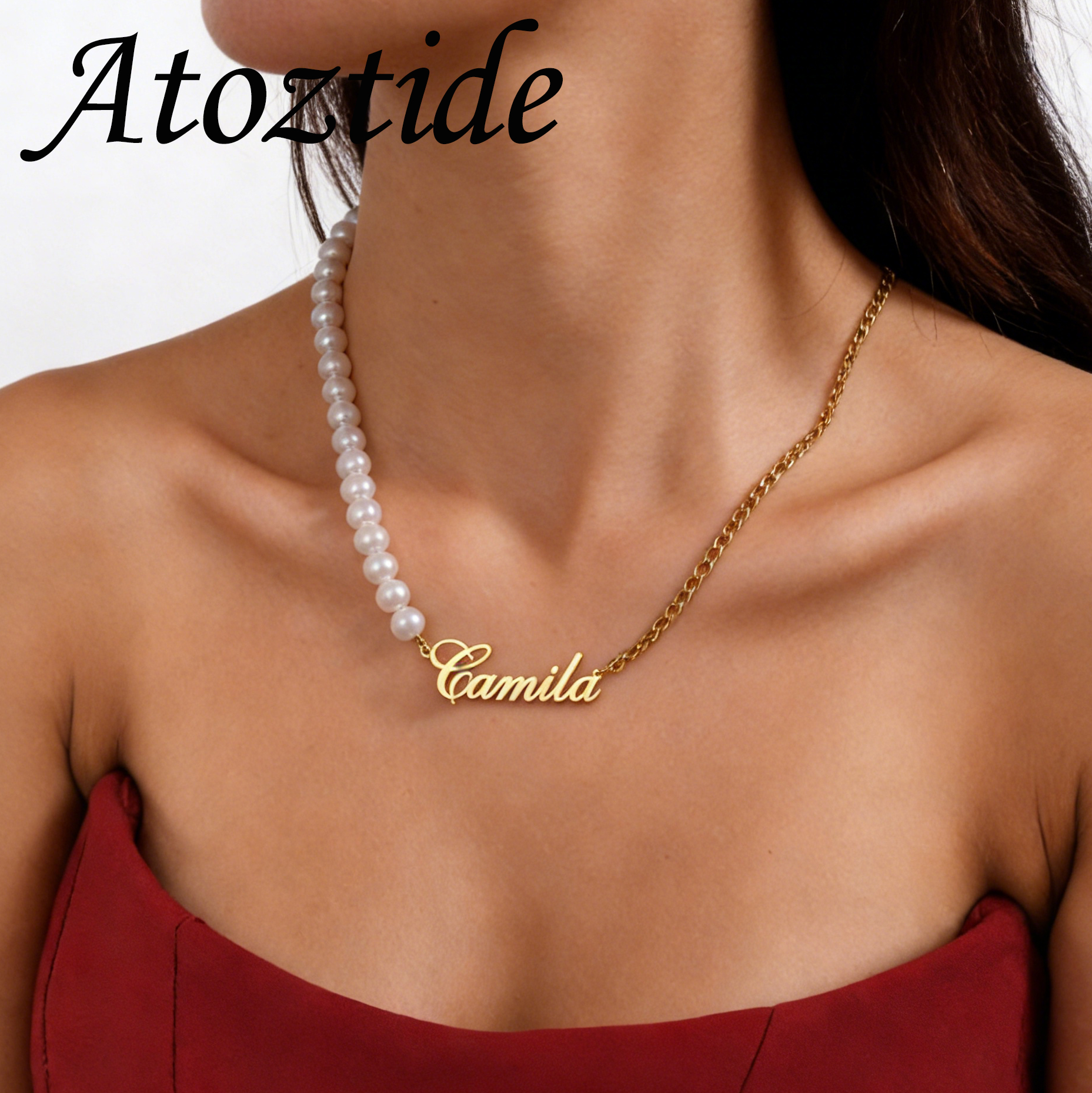 Atoztide Custom Name Necklace  - Men'S Fashion Jewelry Bracelets recensie en prijs