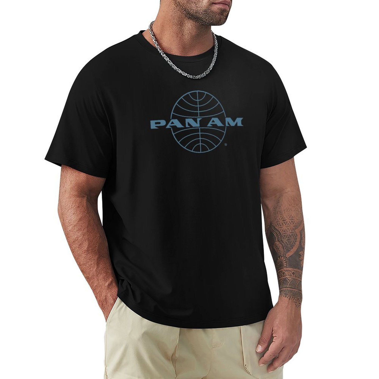 Pan Am Early 1950s Wordmark Ex - 1950S Fashion Men'S recensie en prijs