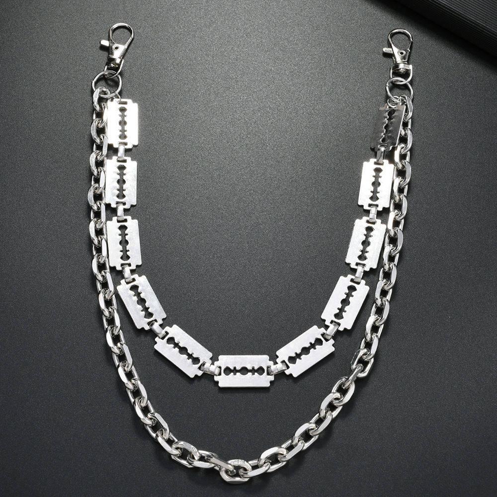 Punk Metal Chain Keychains for - Jeans Pants Fashion Men recensie en prijs