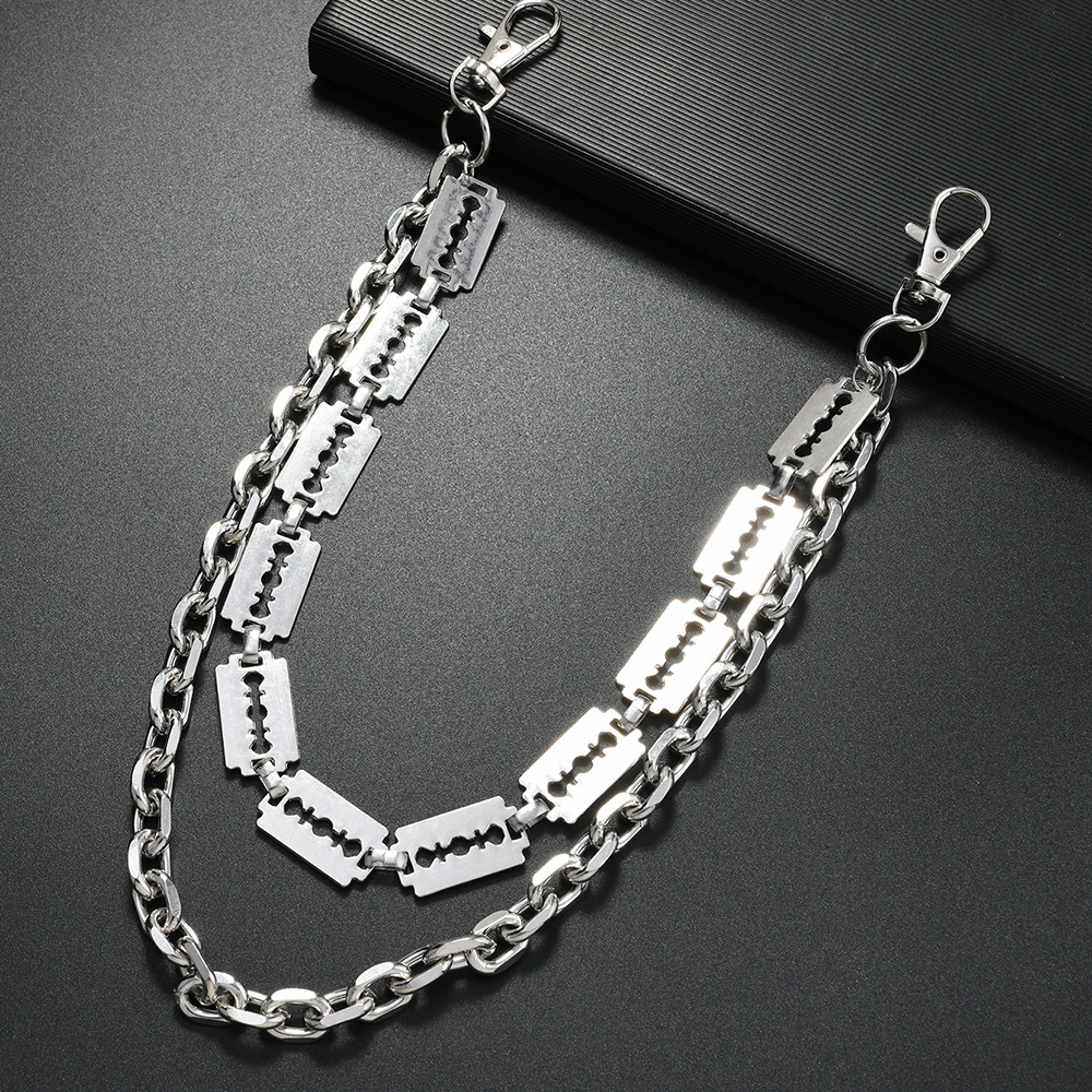 Punk Metal Chain Keychains for - Jeans Pants Fashion Men recensie en prijs