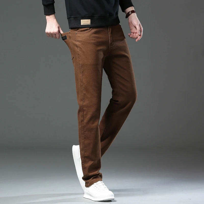 Fashion Loose Straight Busines - Jeans Pants Fashion Men recensie en prijs