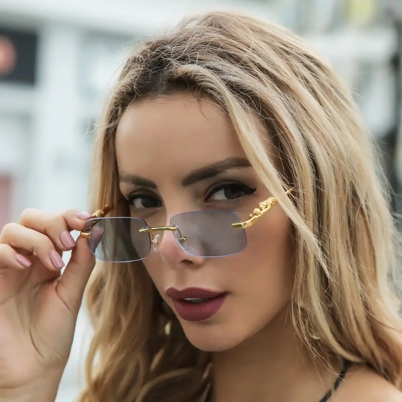 Rimless Square Sunglasses Wome - Men'S Fashion Glasses recensie en prijs