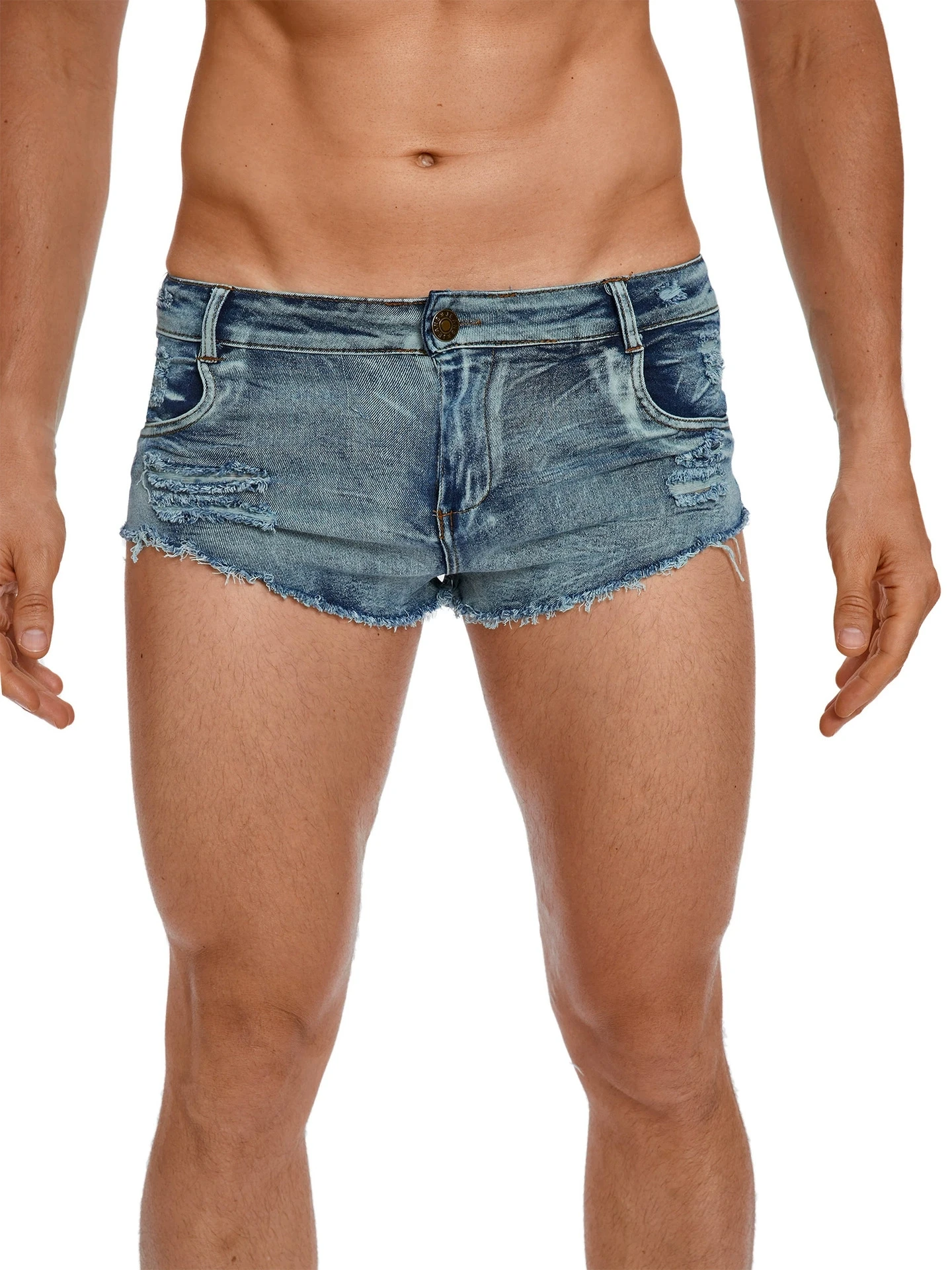 Men's Low Waist Jeans Shorts F - Jeans Pants Fashion Men recensie en prijs