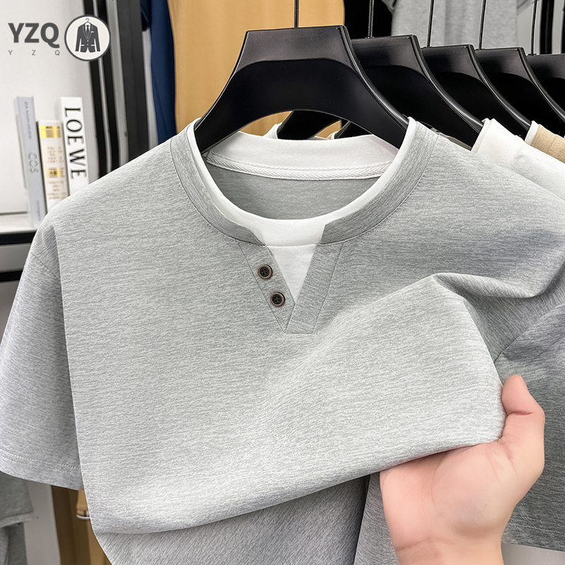Mens Short Sleeve T Shirt Henl - Men Fashion Upper recensie en prijs