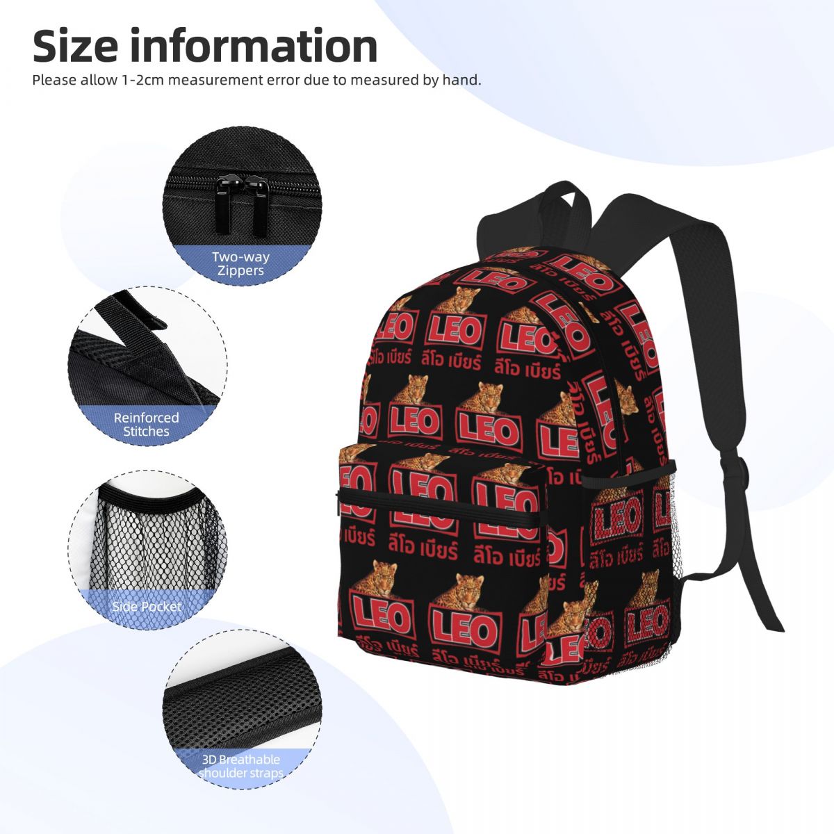 Leo Beer Bangkok Backpack Dayp - Mens Fashion Bangkok recensie en prijs