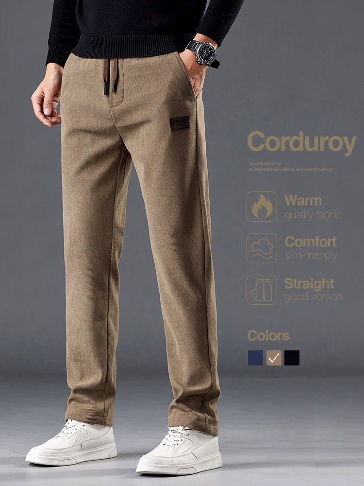 Men's Corduroy Pants Autumn Ne - Men'S Fashion Khaki Pants recensie en prijs