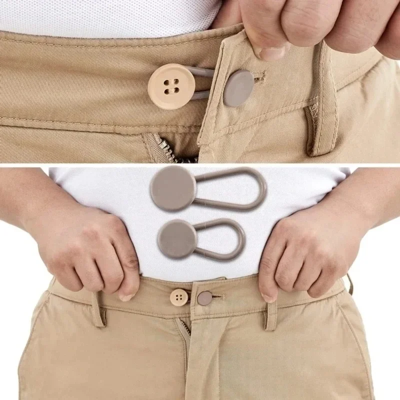 6PCS 15mm/18mm Pants Extender  - Men'S Fashion Khaki Pants recensie en prijs