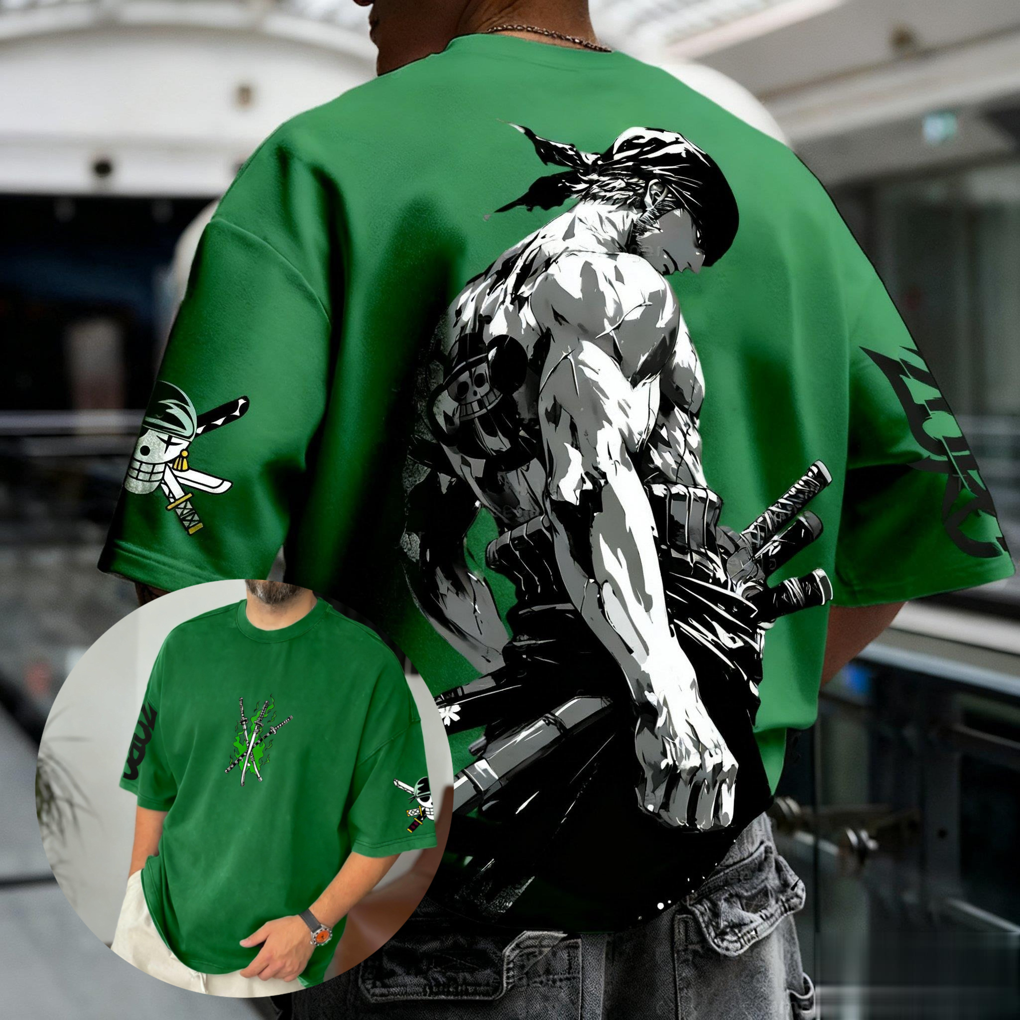 Summer Y2k Anime One Piece Zor - Men'S Fashion Oversized T Shirt recensie en prijs