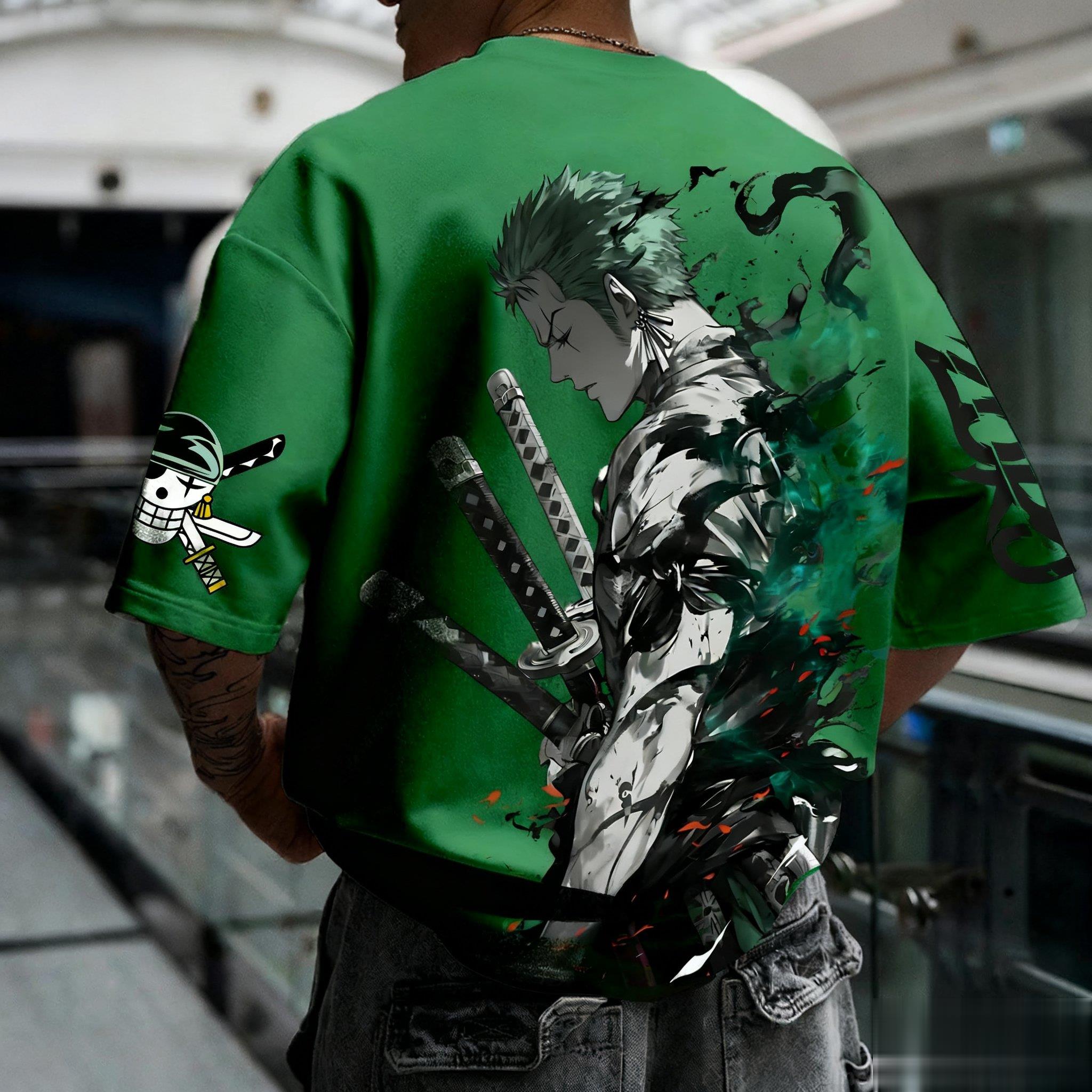 Summer Y2k Anime One Piece Zor - Men'S Fashion Oversized T Shirt recensie en prijs