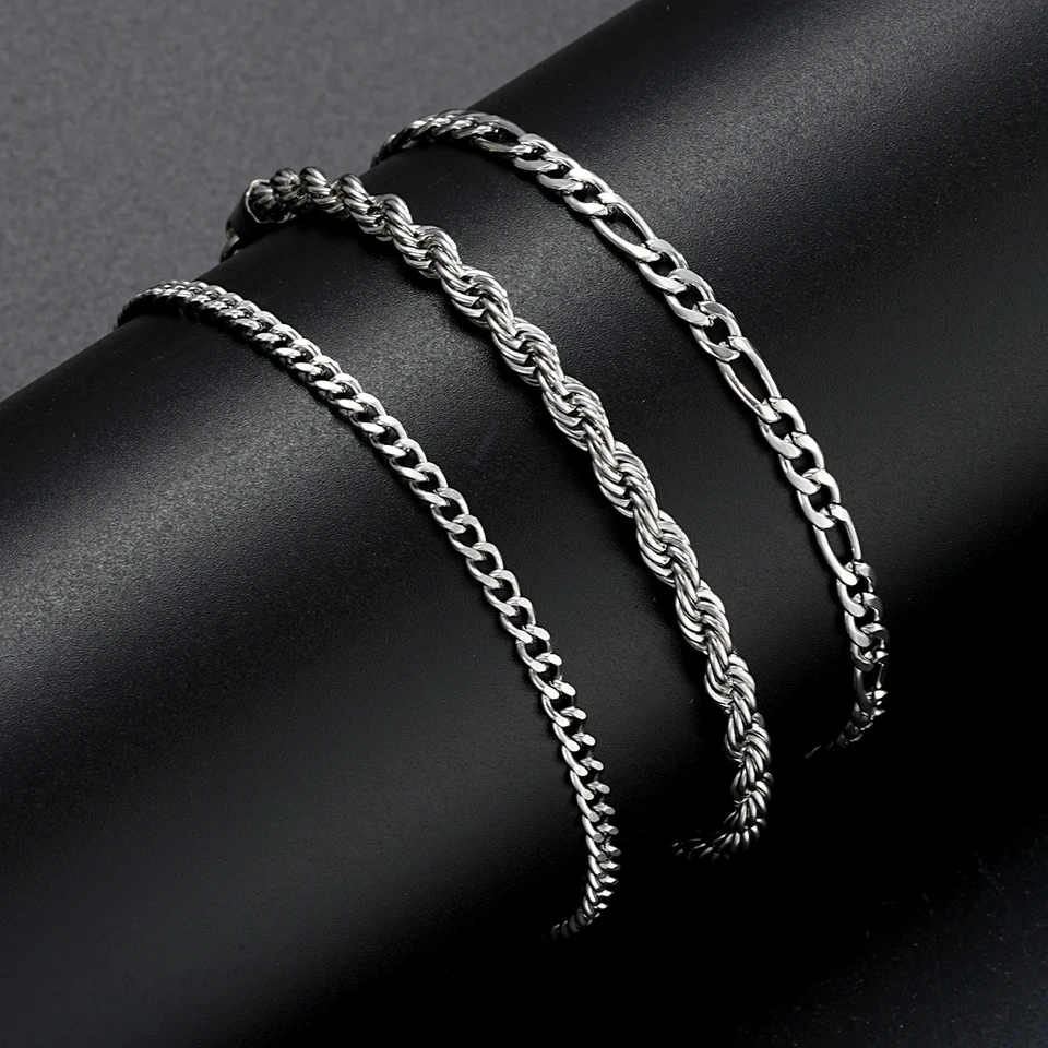 3pcs/set Stainless Steel Punk  - Men'S Fashion Jewelry Bracelets recensie en prijs