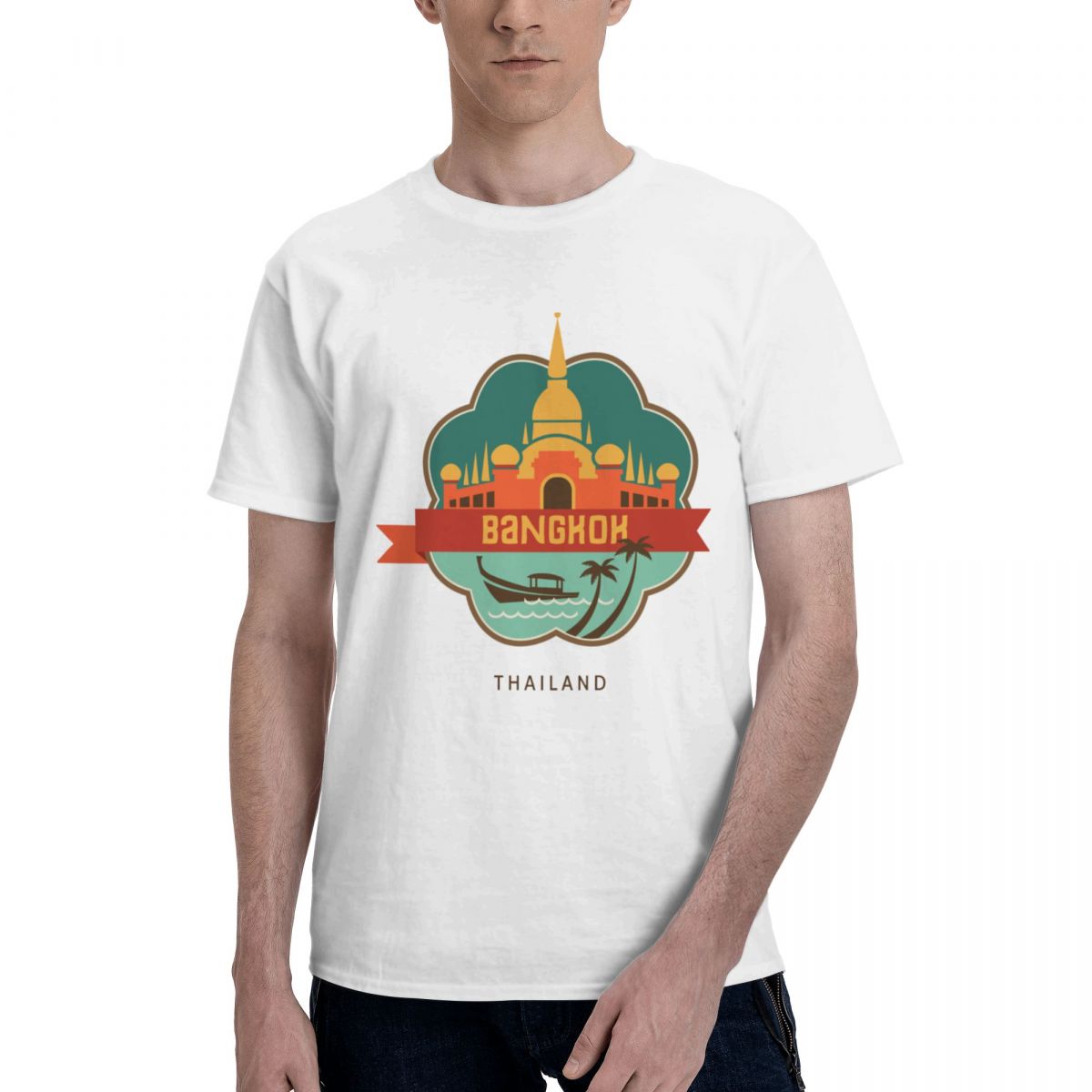 100% Cotton THAILAND BANGKOK T - Mens Fashion Bangkok recensie en prijs