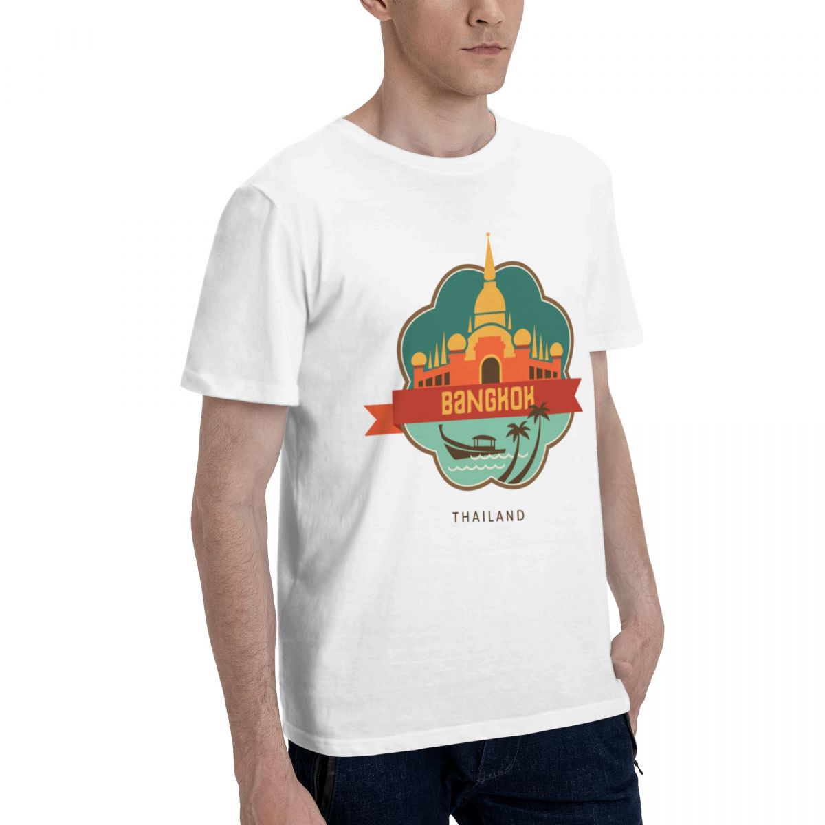 100% Cotton THAILAND BANGKOK T - Mens Fashion Bangkok recensie en prijs