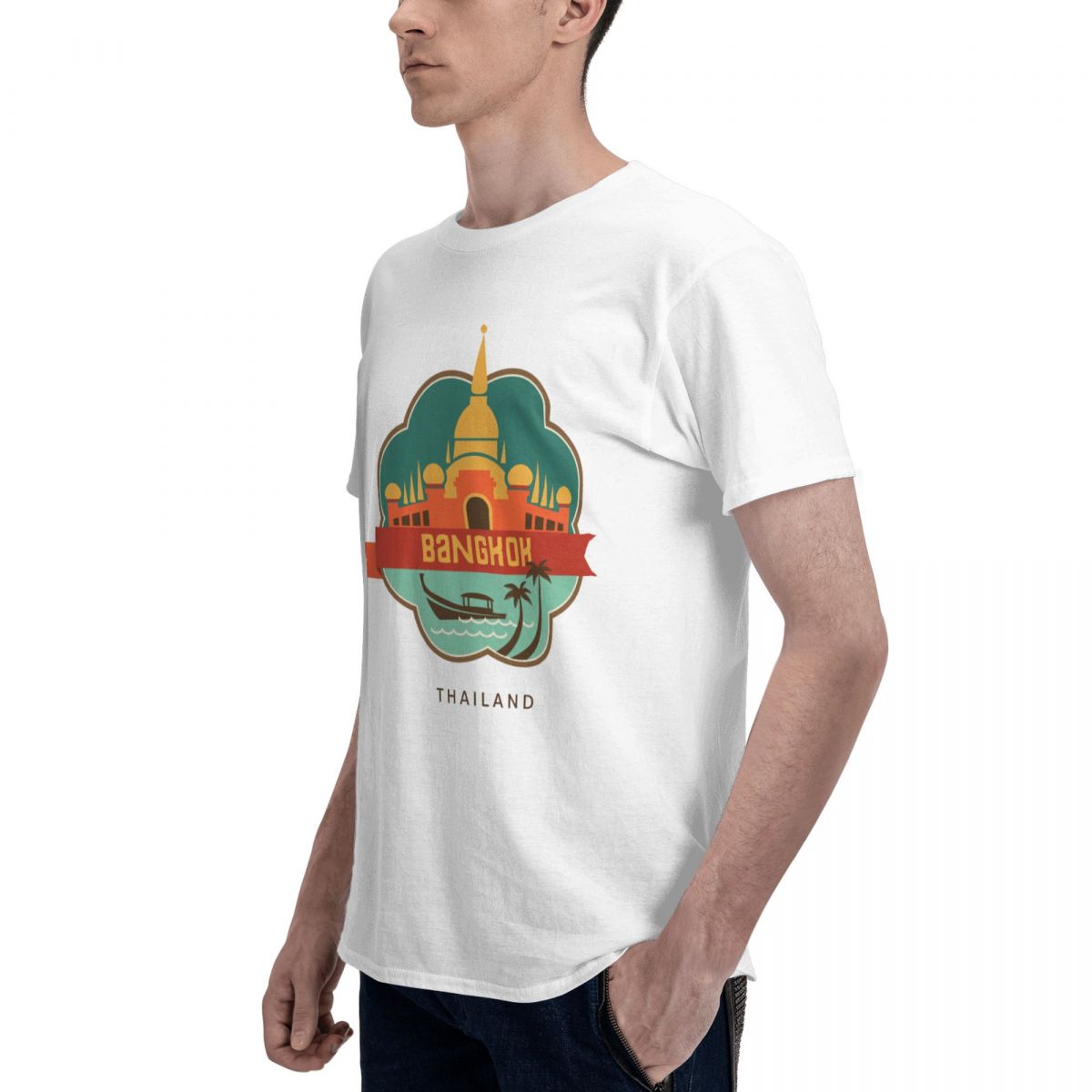 100% Cotton THAILAND BANGKOK T - Mens Fashion Bangkok recensie en prijs