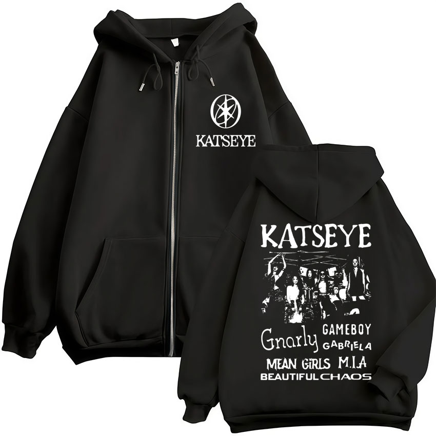 Kpop Katseye Beautiful Chaos A - Mens Fashion Zip Up Hoodies recensie en prijs