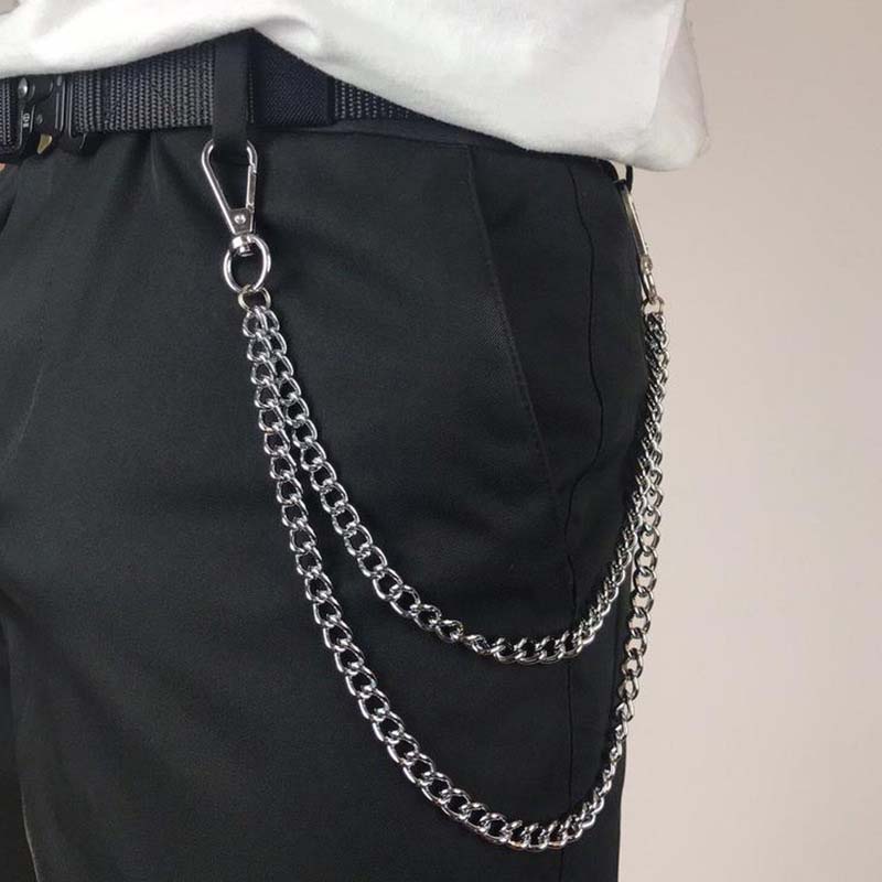 Punk Metal Double Layered Pant - Jeans Pants Fashion Men recensie en prijs