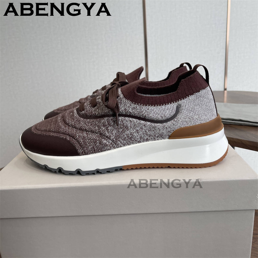 Men New Multicolour Knitted lo - Mens Fashion Trainers recensie en prijs