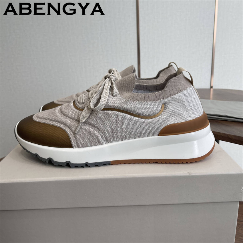 Men New Multicolour Knitted lo - Mens Fashion Trainers recensie en prijs