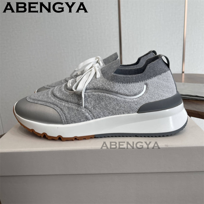 Men New Multicolour Knitted lo - Mens Fashion Trainers recensie en prijs