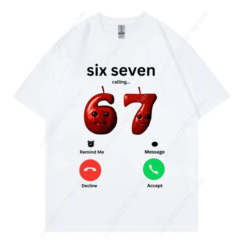 67 Is Calling Funny Meme T-shi - Men'S Fashion Oversized T Shirt recensie en prijs