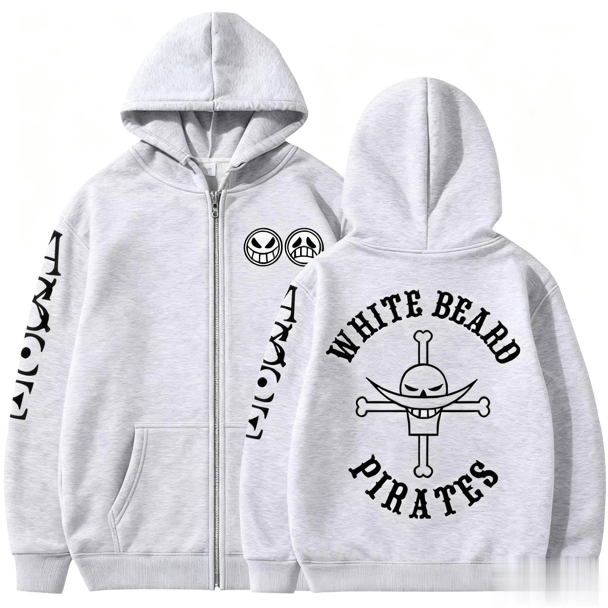 Unisex One Piece Skull Graphic - Mens Fashion Zip Up Hoodies recensie en prijs