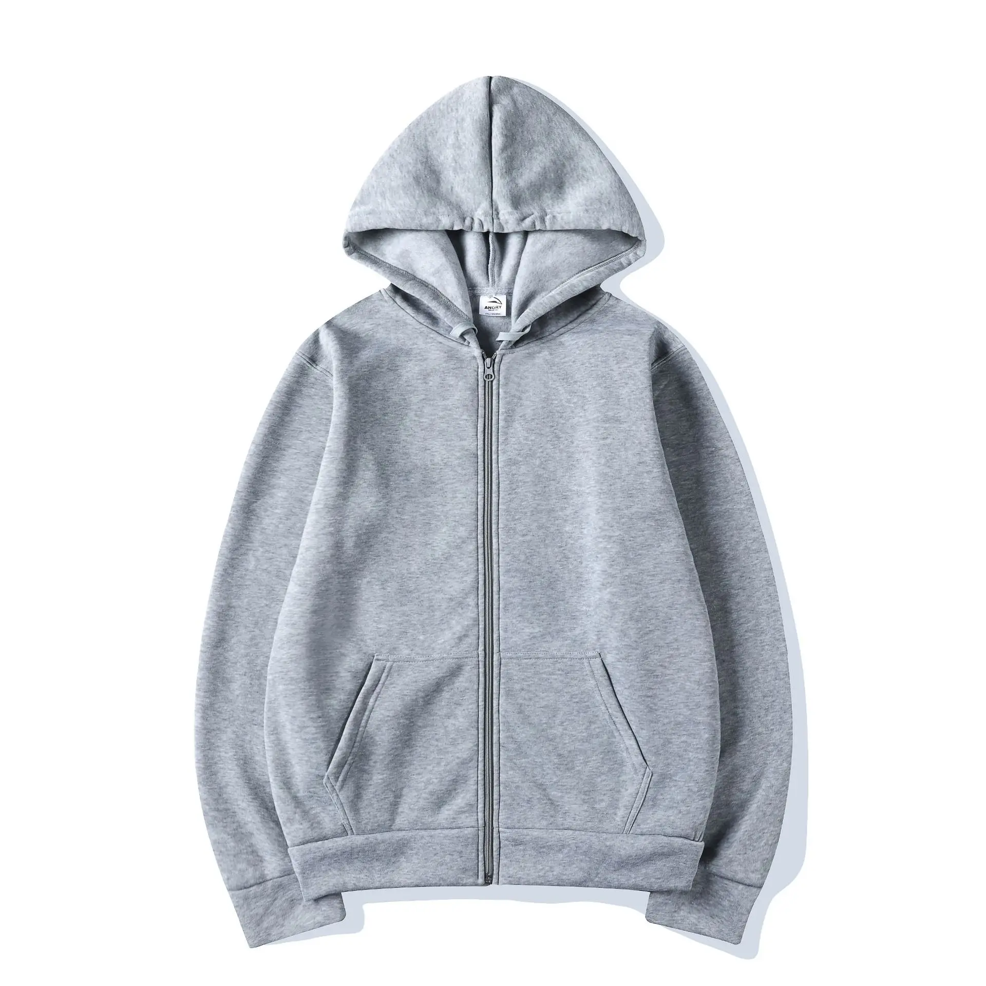 High Street Hoodie Men Solid C - Mens Fashion Zip Up Hoodies recensie en prijs